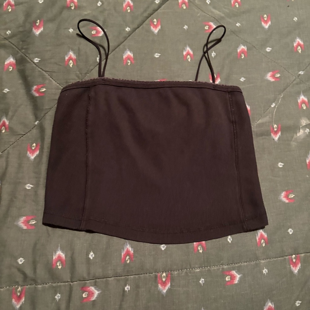 Women’s Abercrombie and Fitch, black tank top size medium
